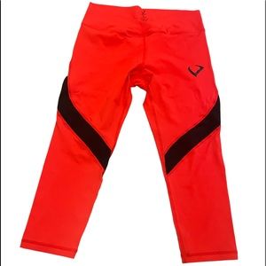Violate the Dress Code, Vibrant Red and Black combo, Size Small 19” Crop